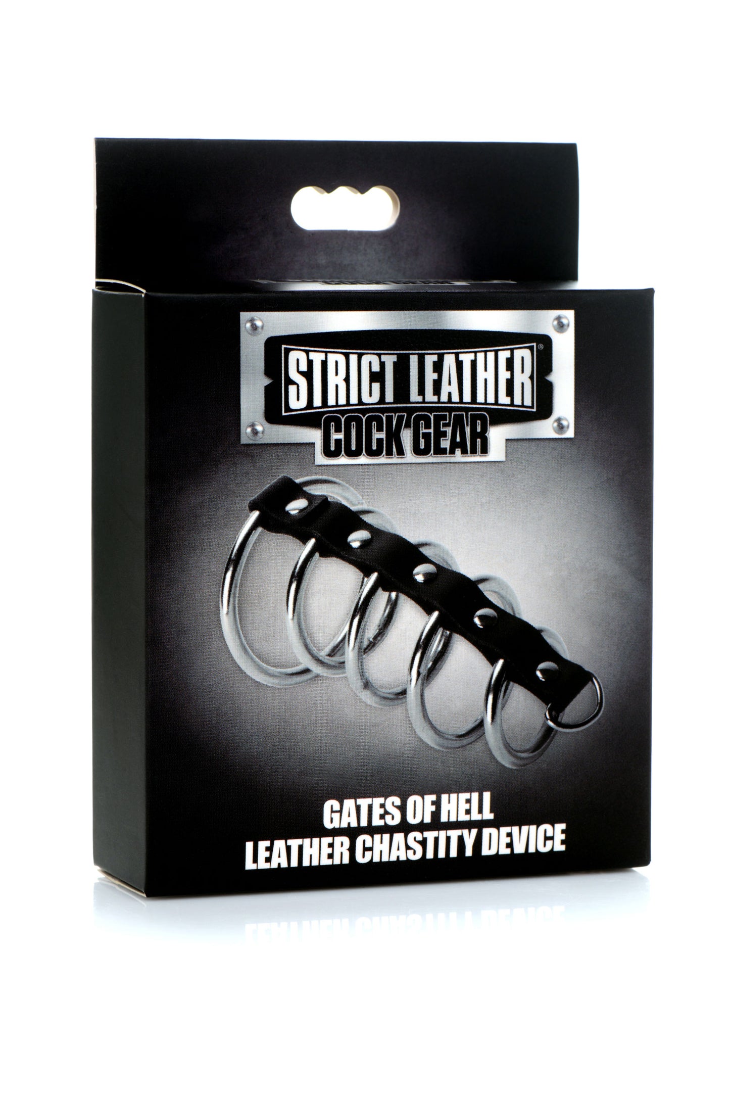 Cock Gear Gates of Hell Chastity Device - Black STR-AG848