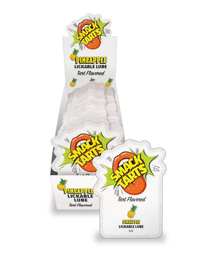 "Smack Tarts Lube 3ml Pouch Display 36pc - Sour Pineapple LG-BT453PD"