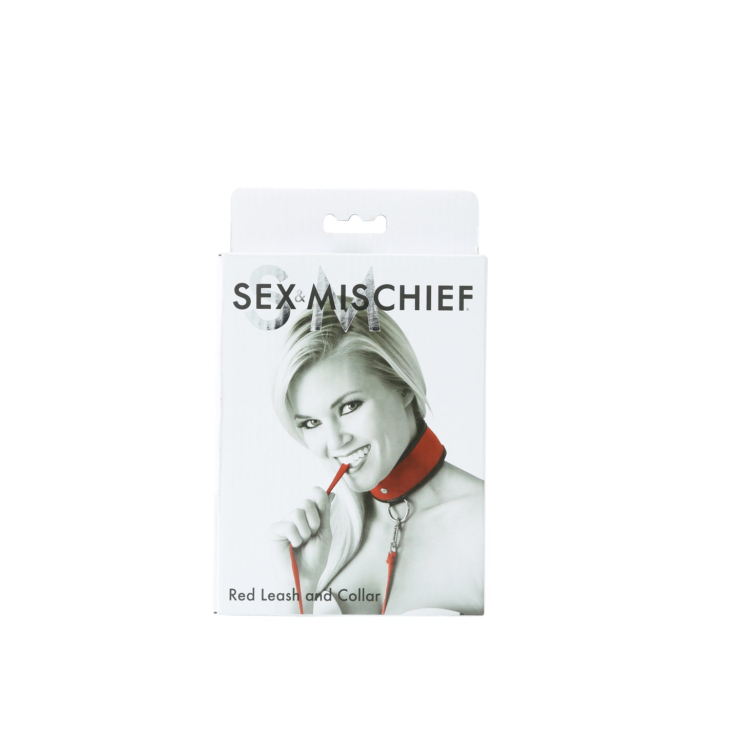 Sex and Mischief Leash and Collar - Red SS100-49