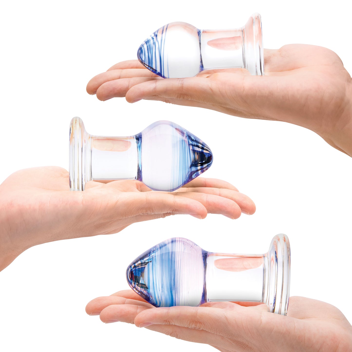 Pleasure Droplets Anal Training Kit GLAS-SET-09