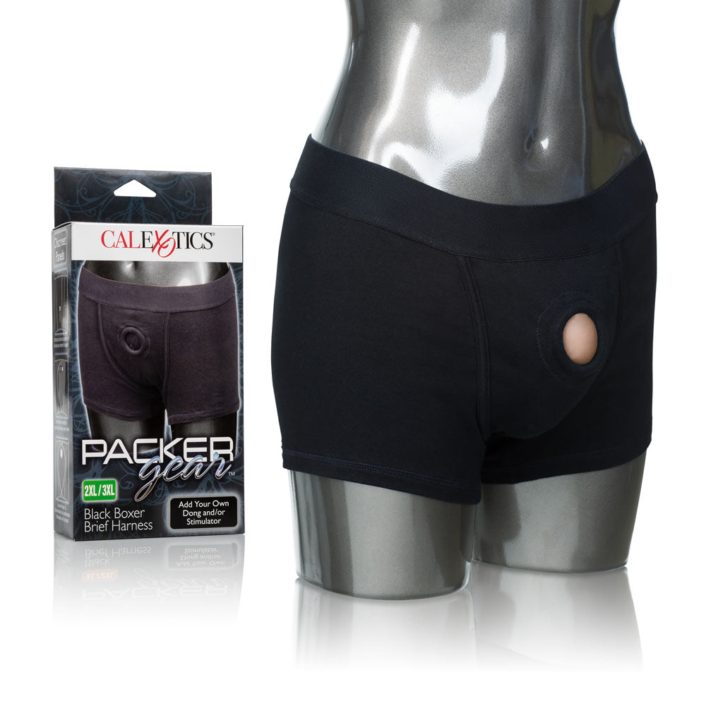 Packer Gear Black Boxer Brief Harness 2xl/3xl SE1576253