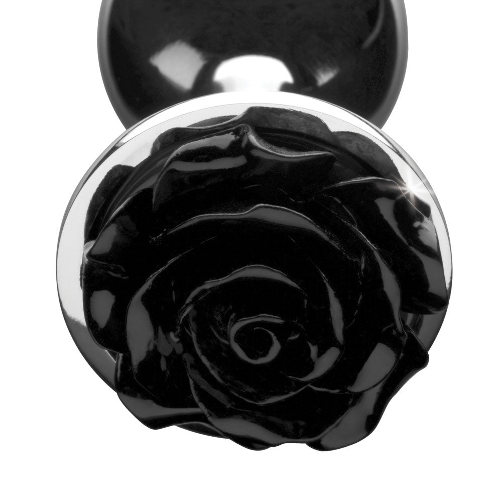 Black Rose Anal Plug - Medium BTYS-AF635-MEDIUM