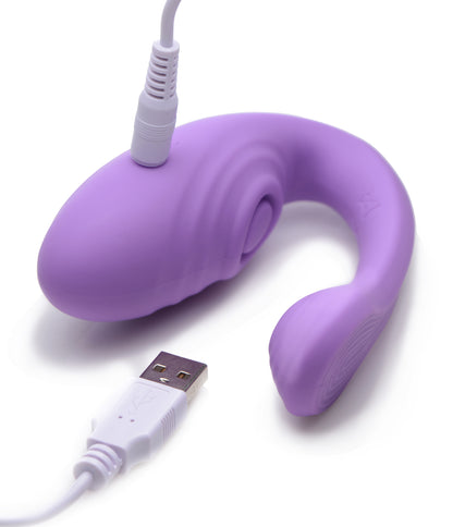 7x Pulse Pro Pulsating and Clit Stim Vibe With  Remote INM-AG601
