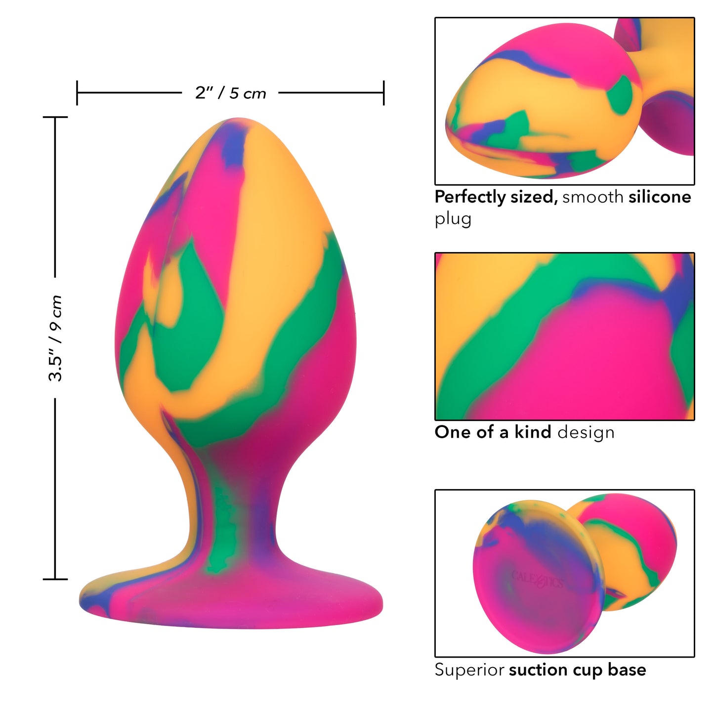 Cheeky Large Tie-Dye Plug SE0439153