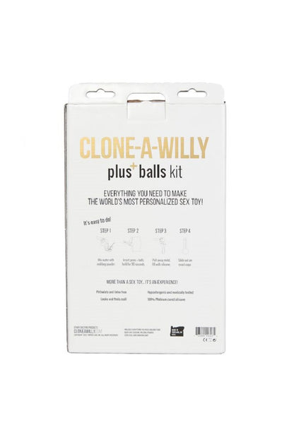 Clone-a Willy Plus Balls Kit - Light Skin Tone BD9327