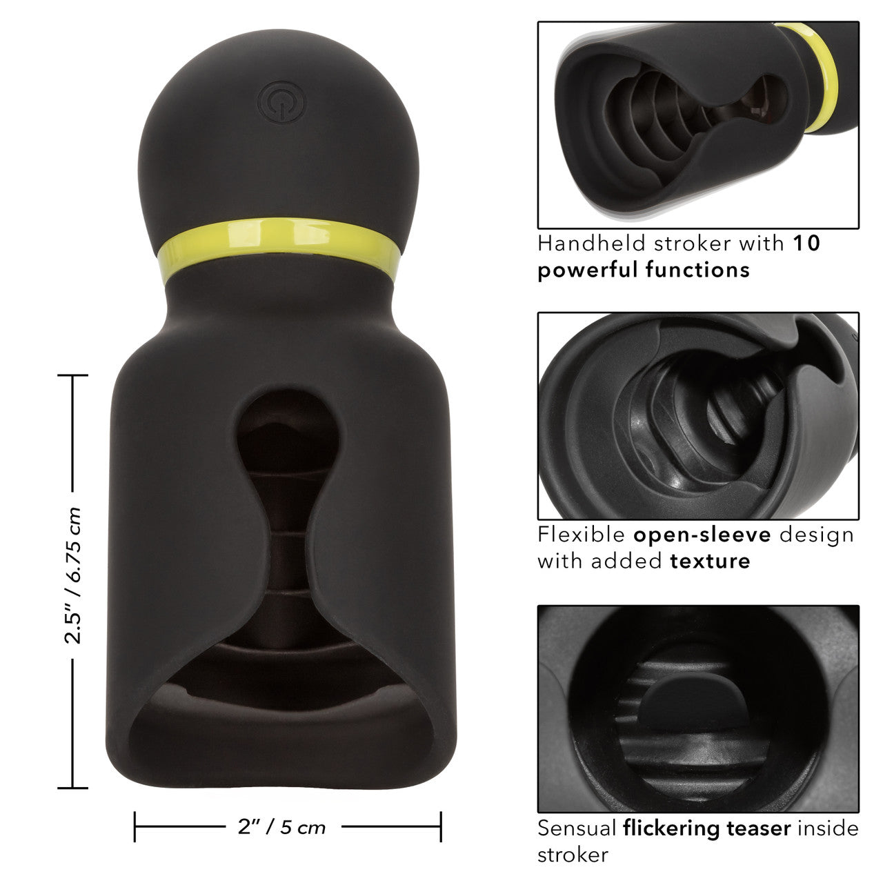 Boundless Flickering Stroker - Black SE2703503