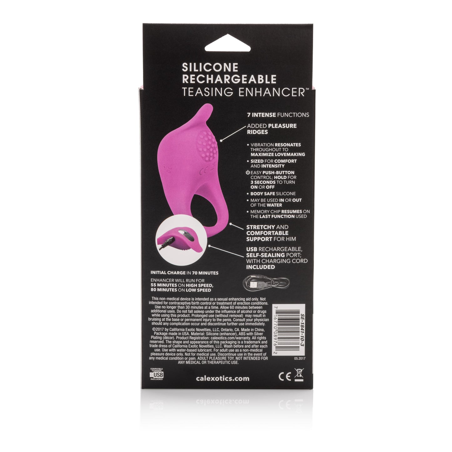 Silicone Rechargeable Teasing Enhancer SE1841103