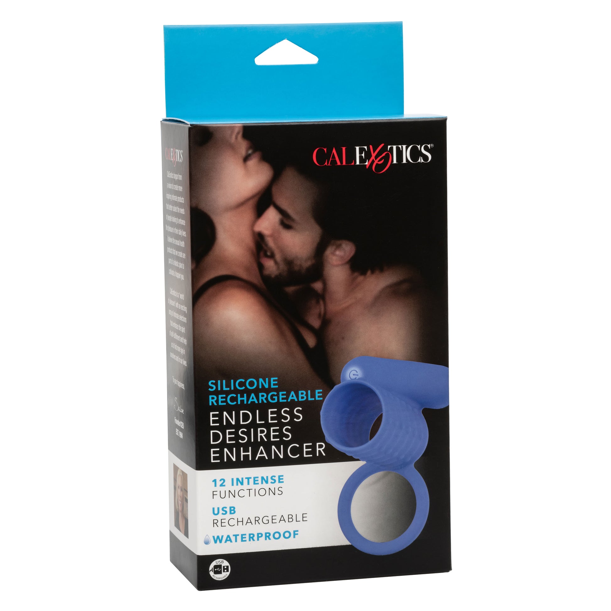 Silicone Rechargeable Endless Desires Enhancer -  Blue SE1844303