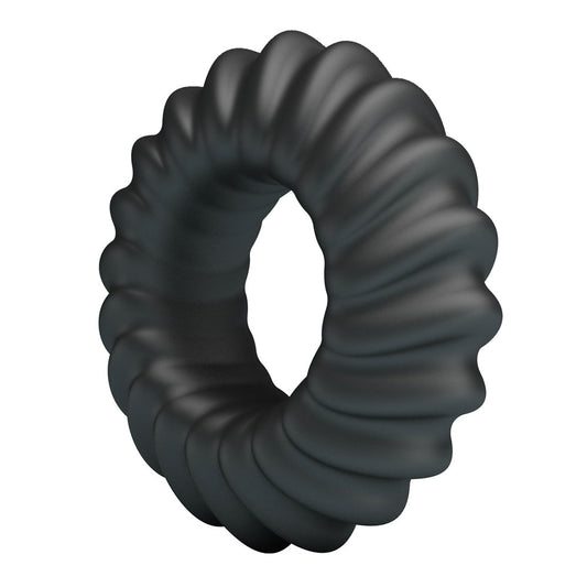 "Fitz - Cockring Super Soft Silicone - Black BI-210356"