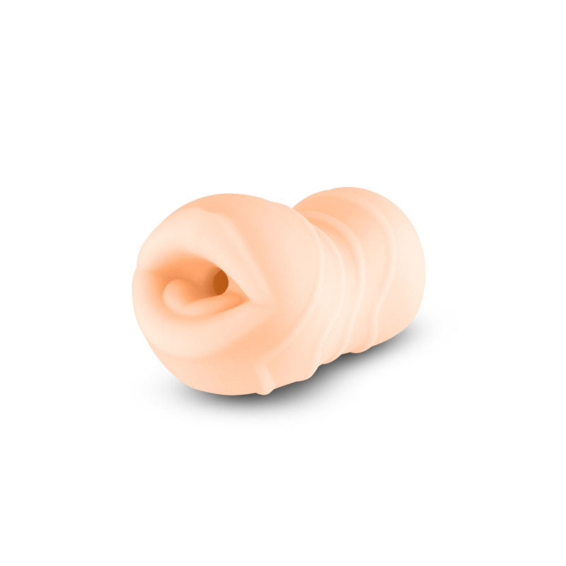 "Pocket Pals - Mouth Stroker - White NSN-1020-21"