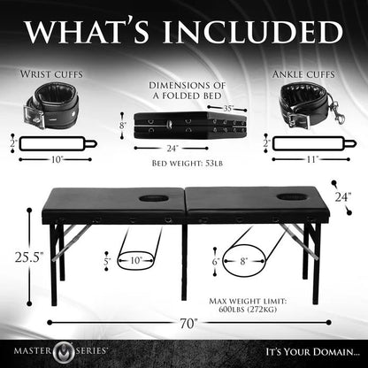 Bondage Massage Bed