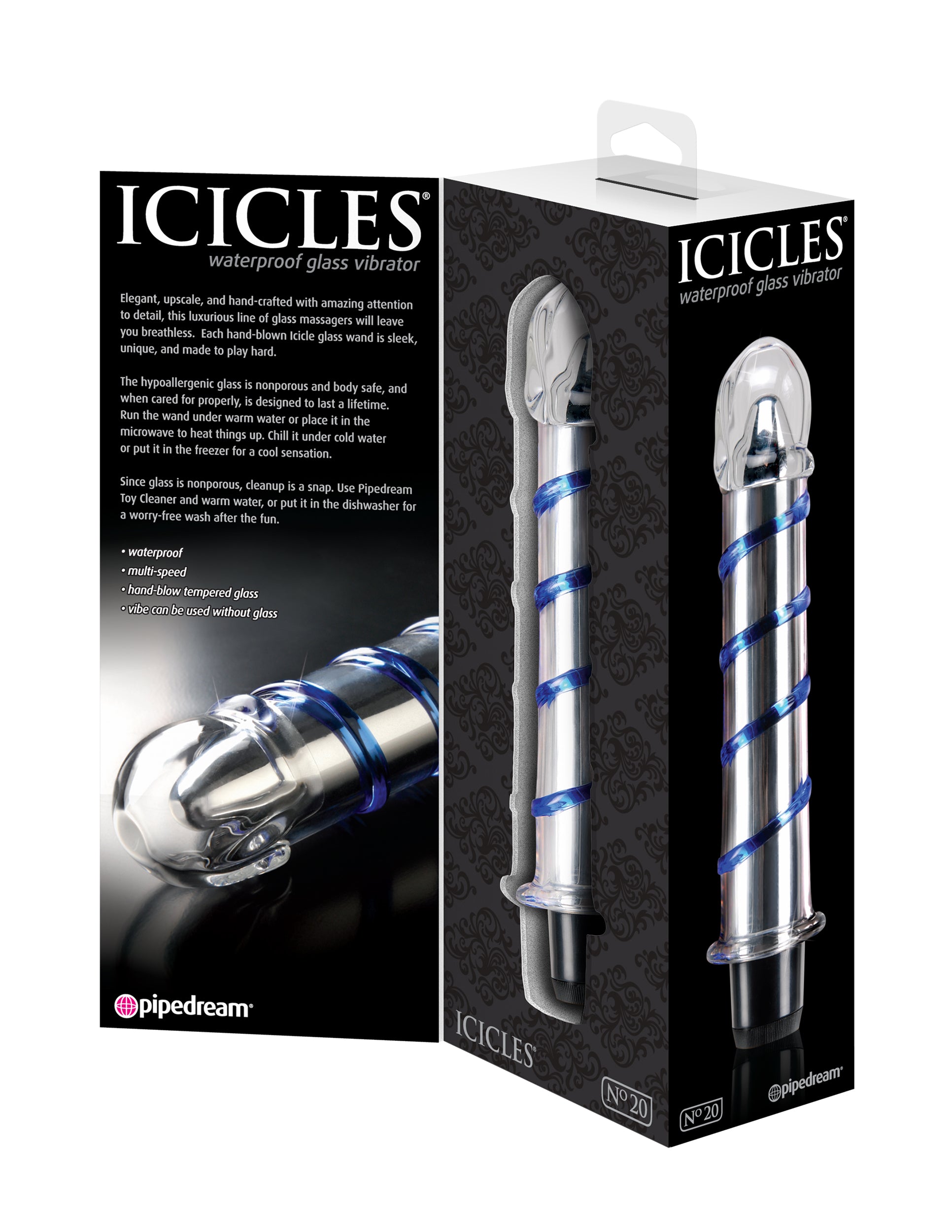 Icicles No. 20 - Clear / Blue PD2920-00