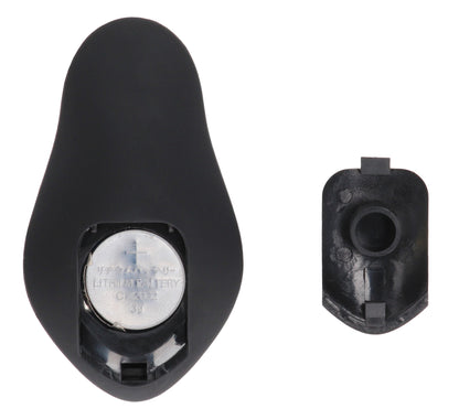 E-Stimulation and Vibration Butt Plug With Wireless Remote Control - Black OU-OU579BLK