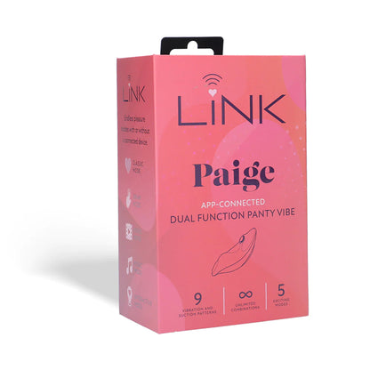 Link Paige - App Connected Dual Function Panty  Vibe - Purple LN-538381