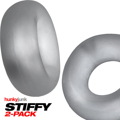 Stiffy 2-Pack Bulge-Rings - Clear Ice OX-HUJ126-CLIC