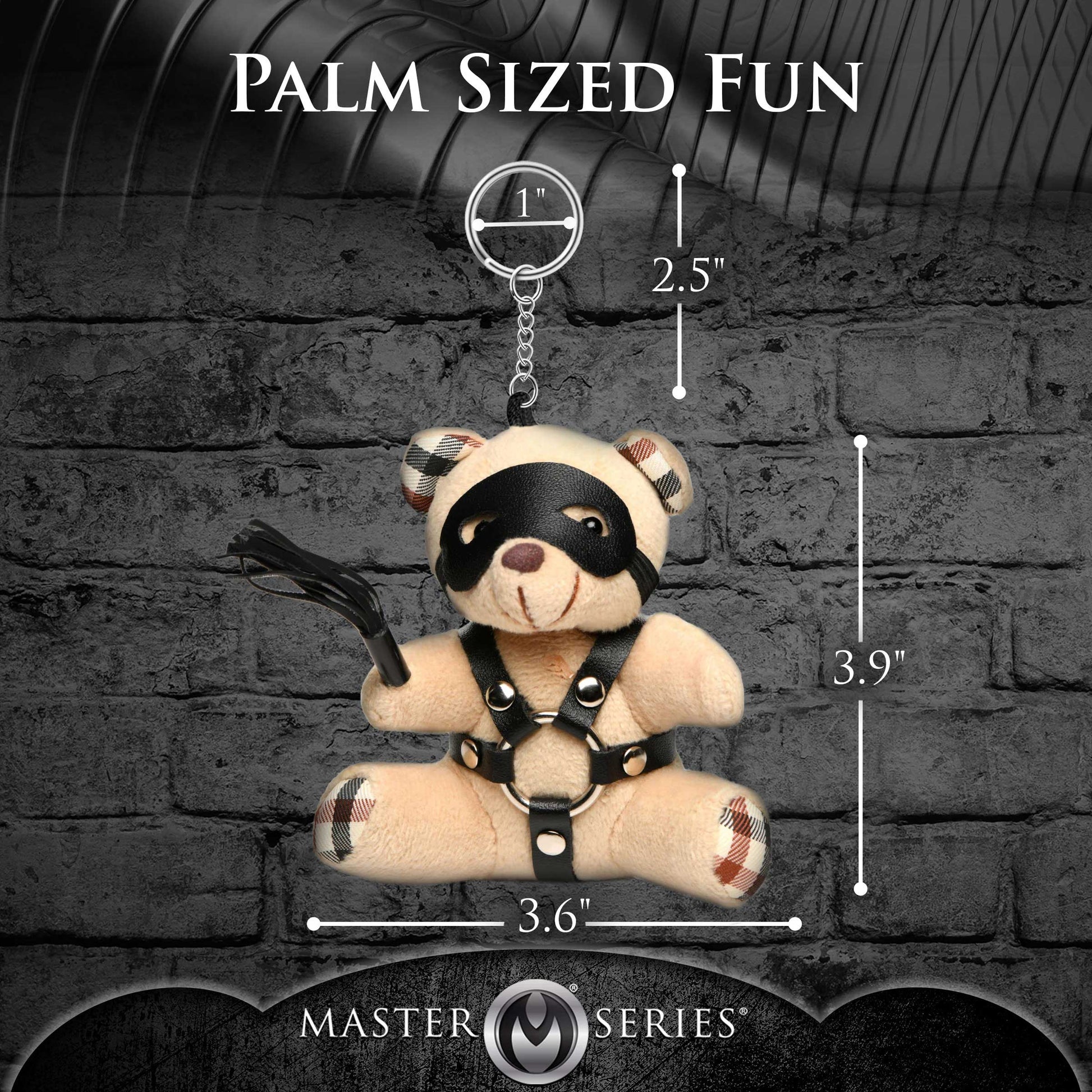 BDSM Teddy Bear Keychain MS-AH120