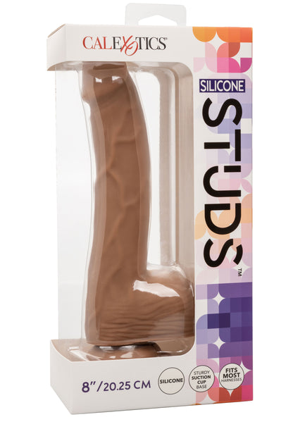 Silicone Studs 8 Inch - Brown SE0253102