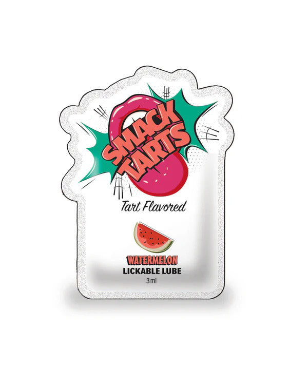 Smack Tarts Lube 3ml Pouch Display 36pc - Sour Watermelon