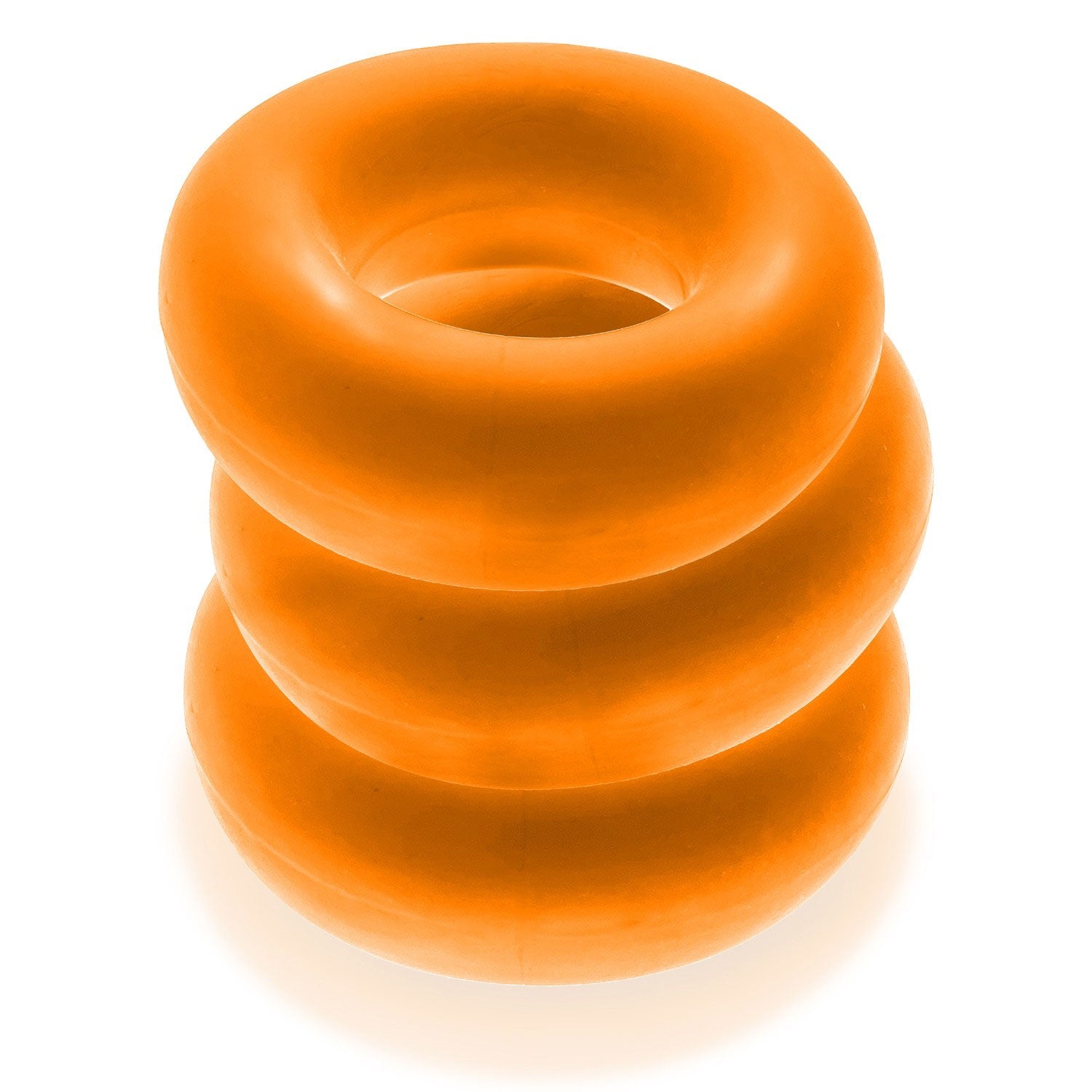 Fat Willy 3-Pack Jumbo Cockring - Orange OX-3065-ORG