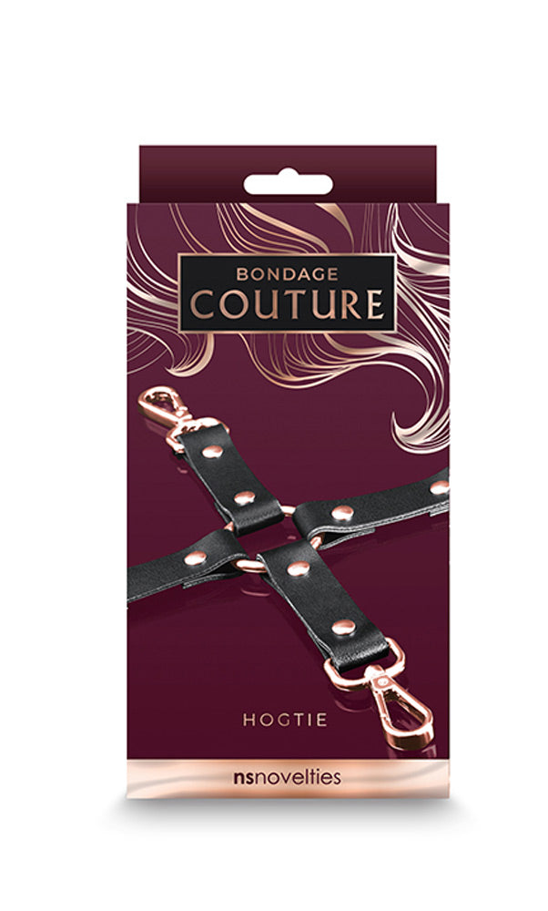 Bondage Couture - Hog Tie - Black NSN-1306-63