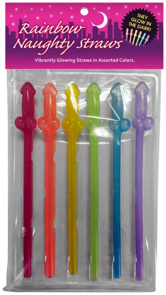 Rainbow Naughty Straws KG-NVS98