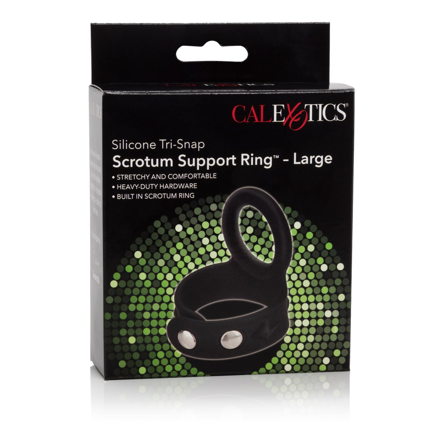 Silicone Tri-Snap Scrotum Support Ring - Large SE1413203