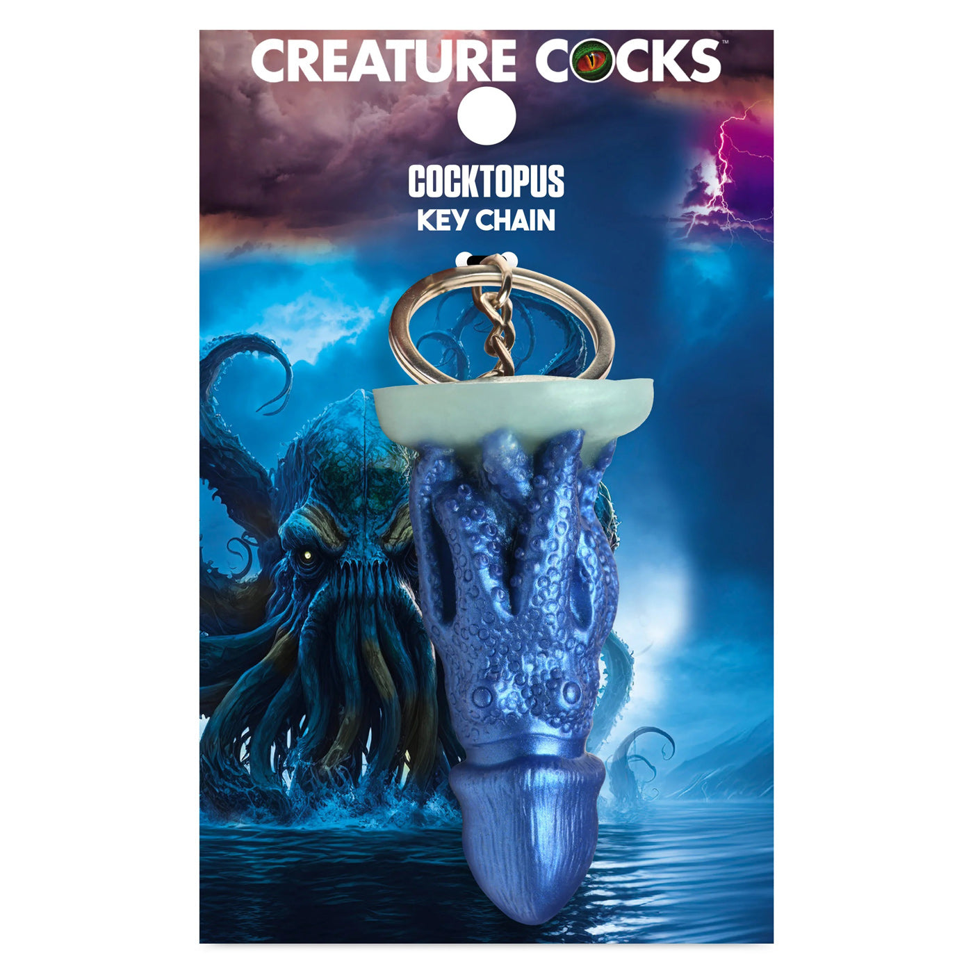 Cocktopus Keychain - Blue CC-AH427