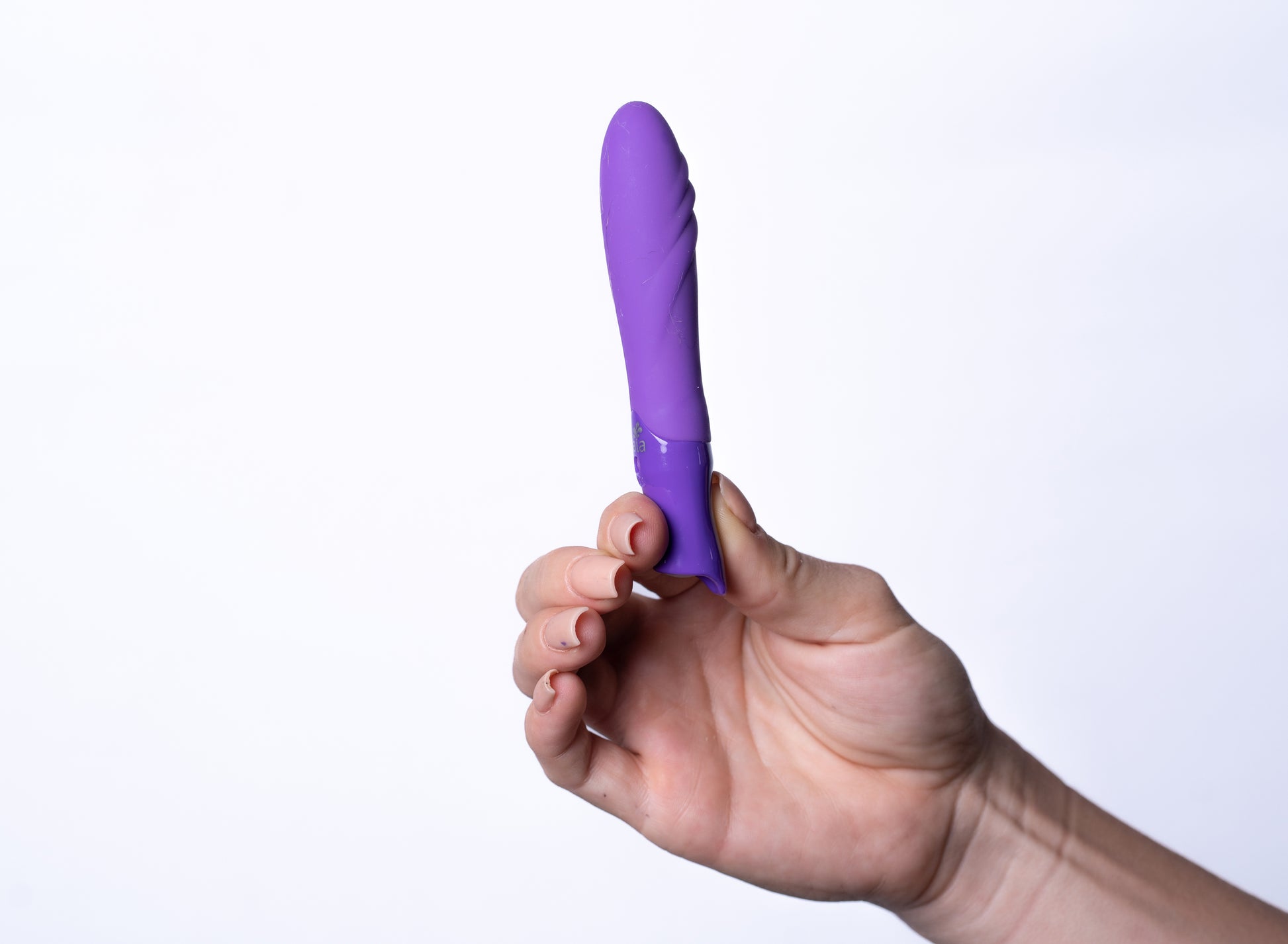 Margo Silicone Textured Bullet Vibrator - Neon  Purple MTR308-L2