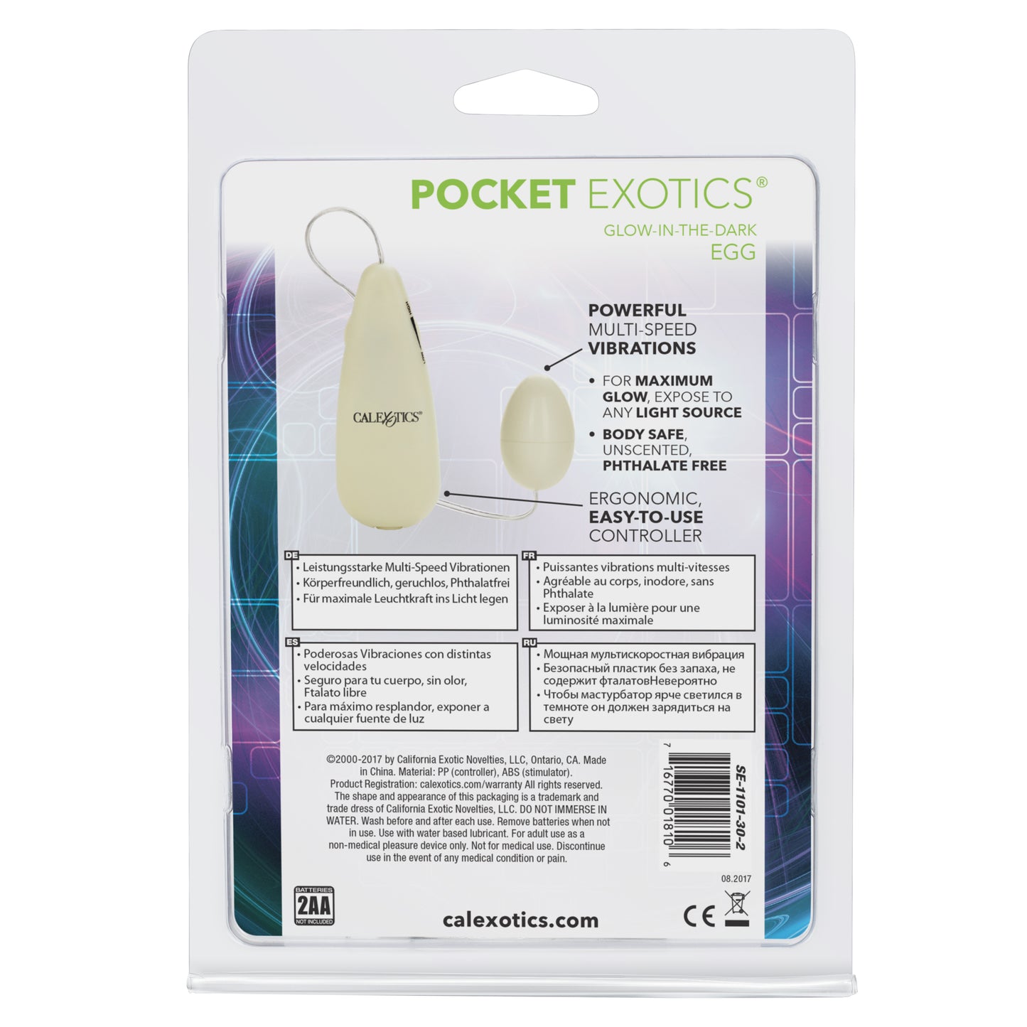 Pocket Exotics Glow-in-the-Dark Egg SE1101302