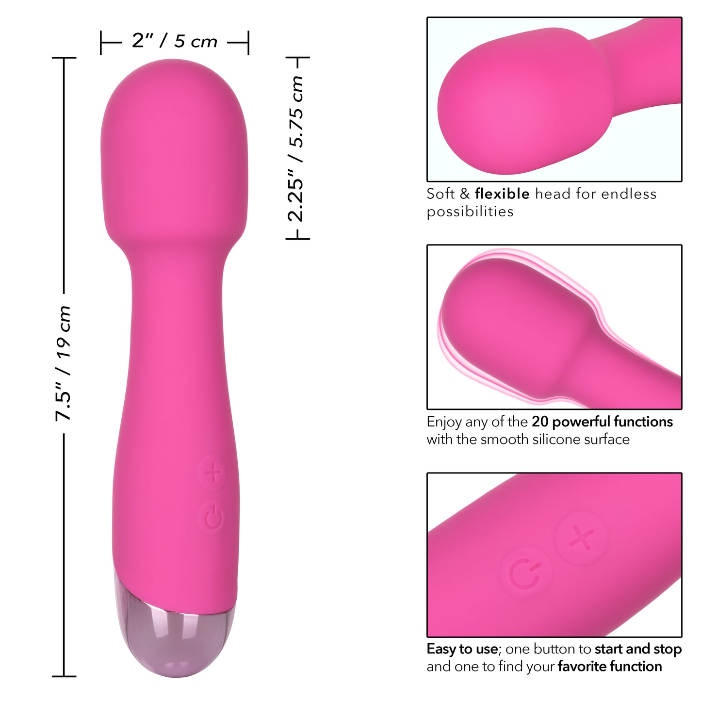 Mini Miracle Massager Rechargeable SE2089353