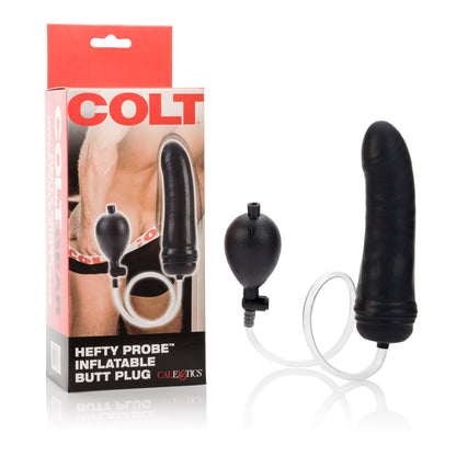 Colt Hefty Probe Inflatable Butt Plug - Black SE6870203