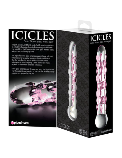 Icicles No. 7 - Clear / Pink PD2907-00