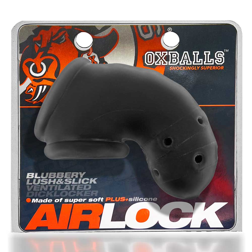 Airlock Air-Lite Vented Chasity - Black Ice OX-3086-BLKICE