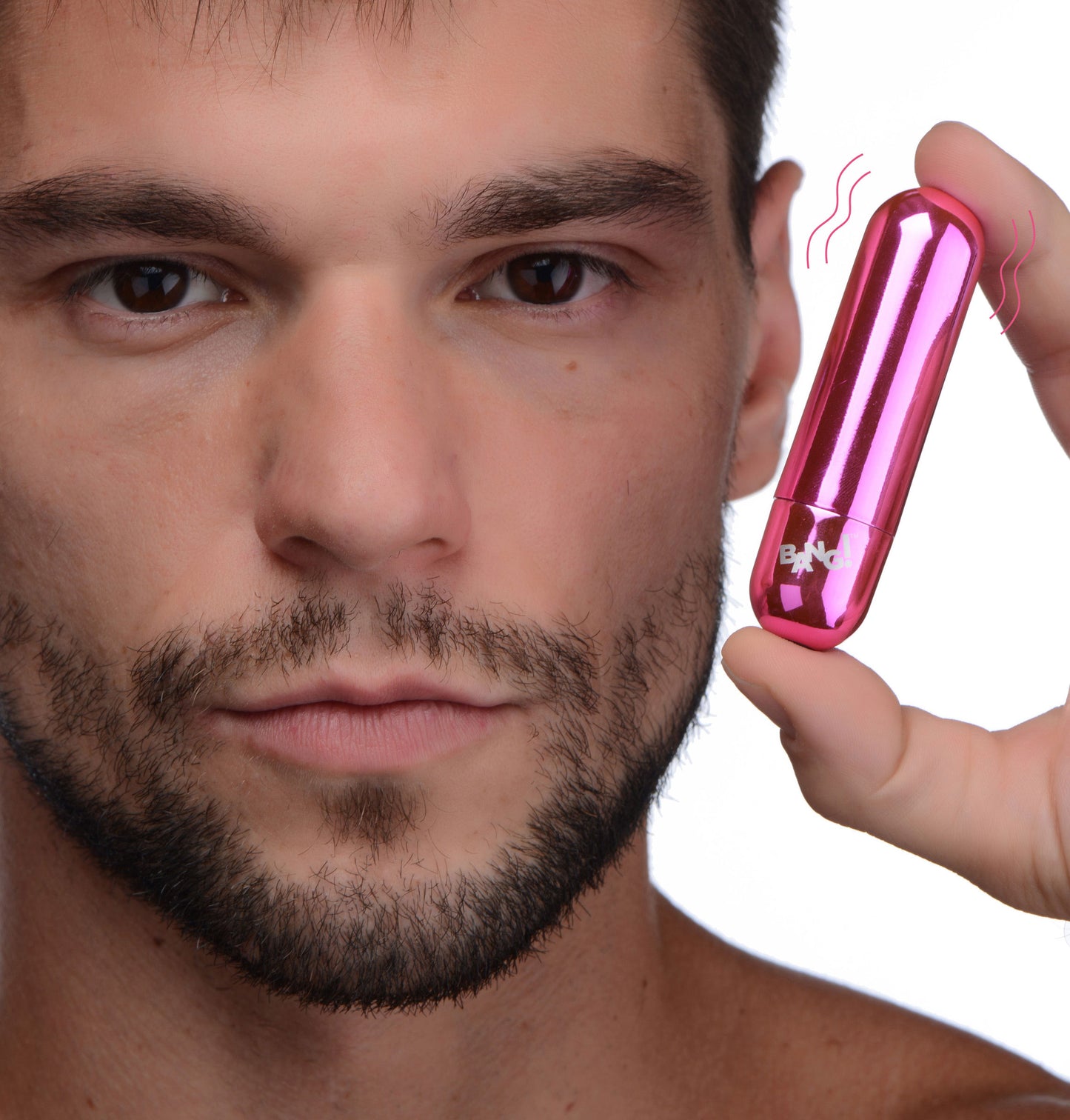 10x Rechargeable Vibrating Metallic Bullet - Pink BNG-AG656-PNK