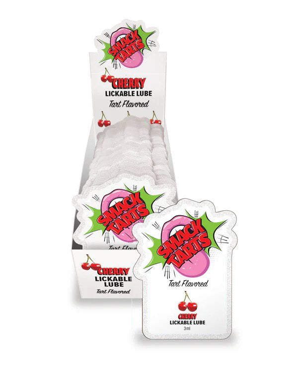 "Smack Tarts Lube 3ml Pouch Display 36pc - Sour Cherry LG-BT450PD"