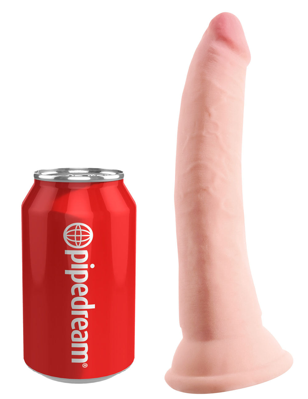 King Cock Plus Triple Density 7 Inch Cock - Light PD5714-21