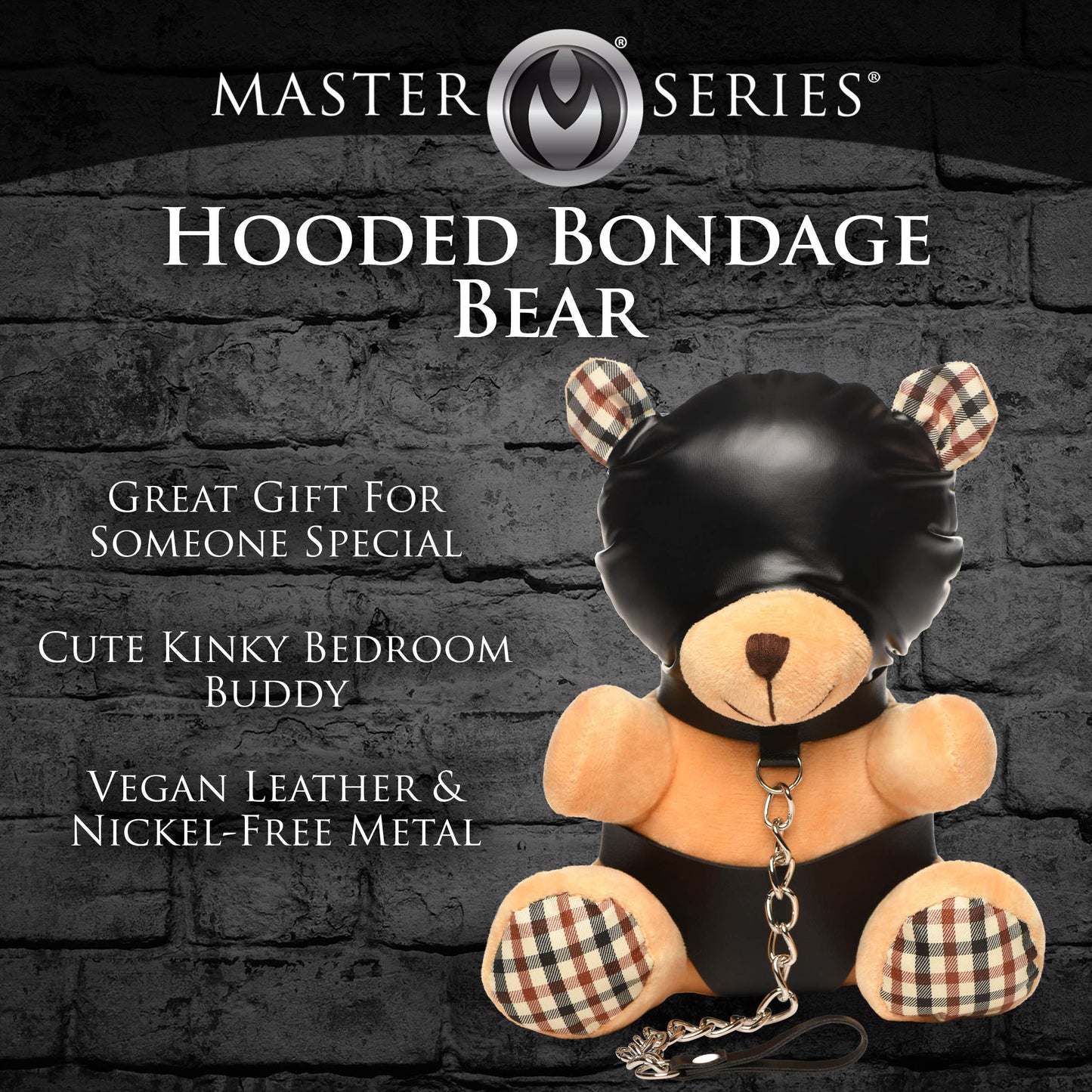 Hooded Teddy Bear Plush MS-AH216