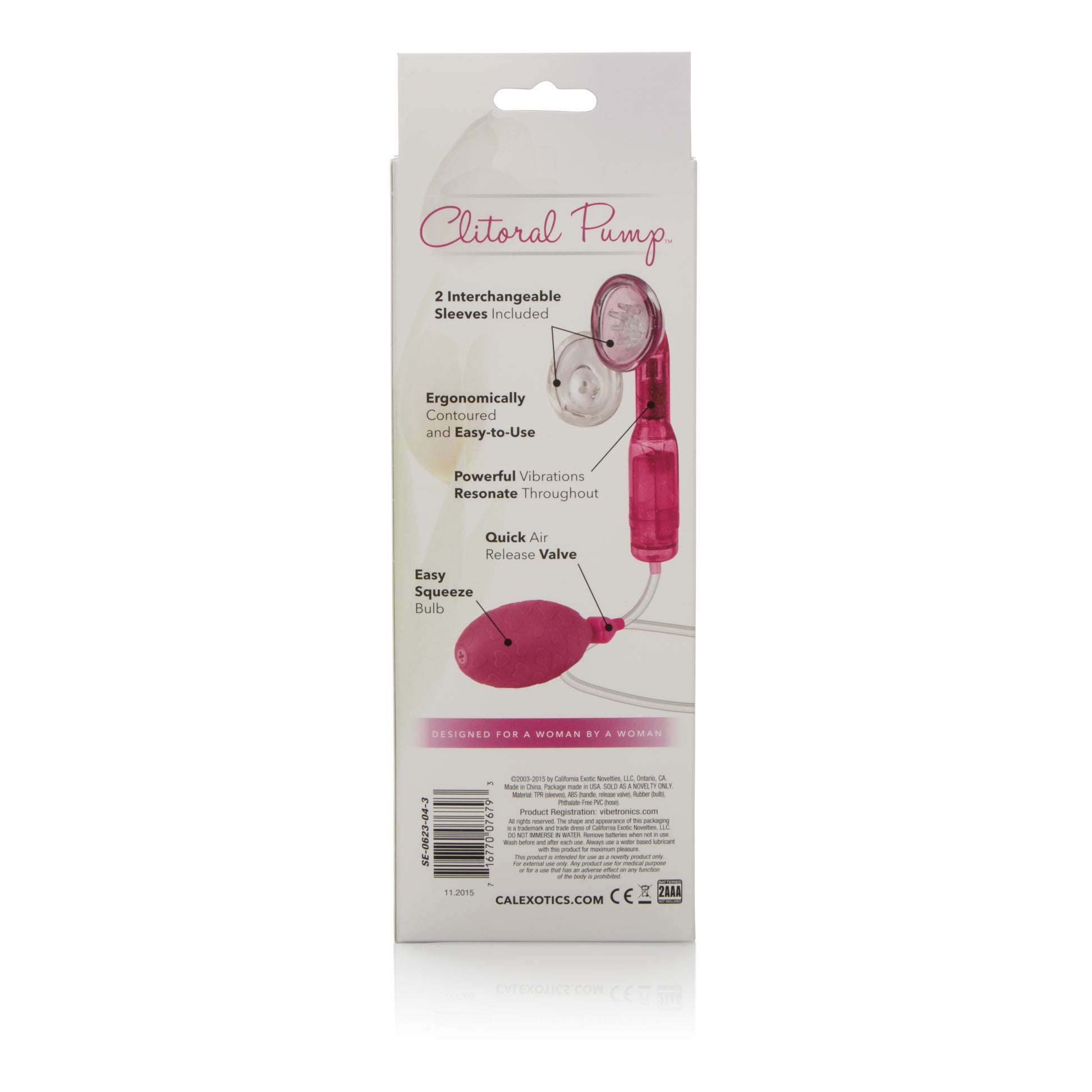 Intimate Pump - the Original Clitoral Pump - Pink SE0623043