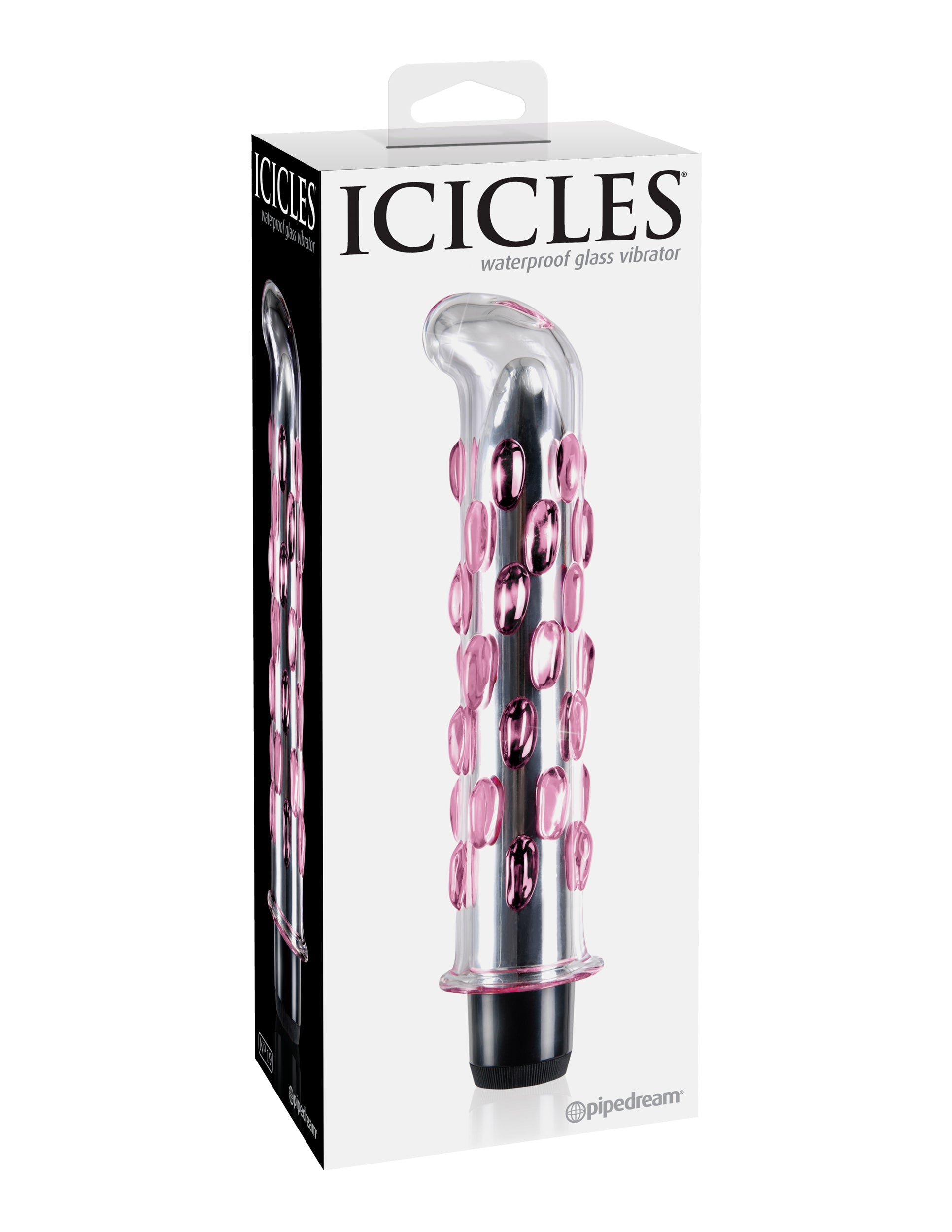 Icicles No. 19 - Clear / Pink PD2919-00