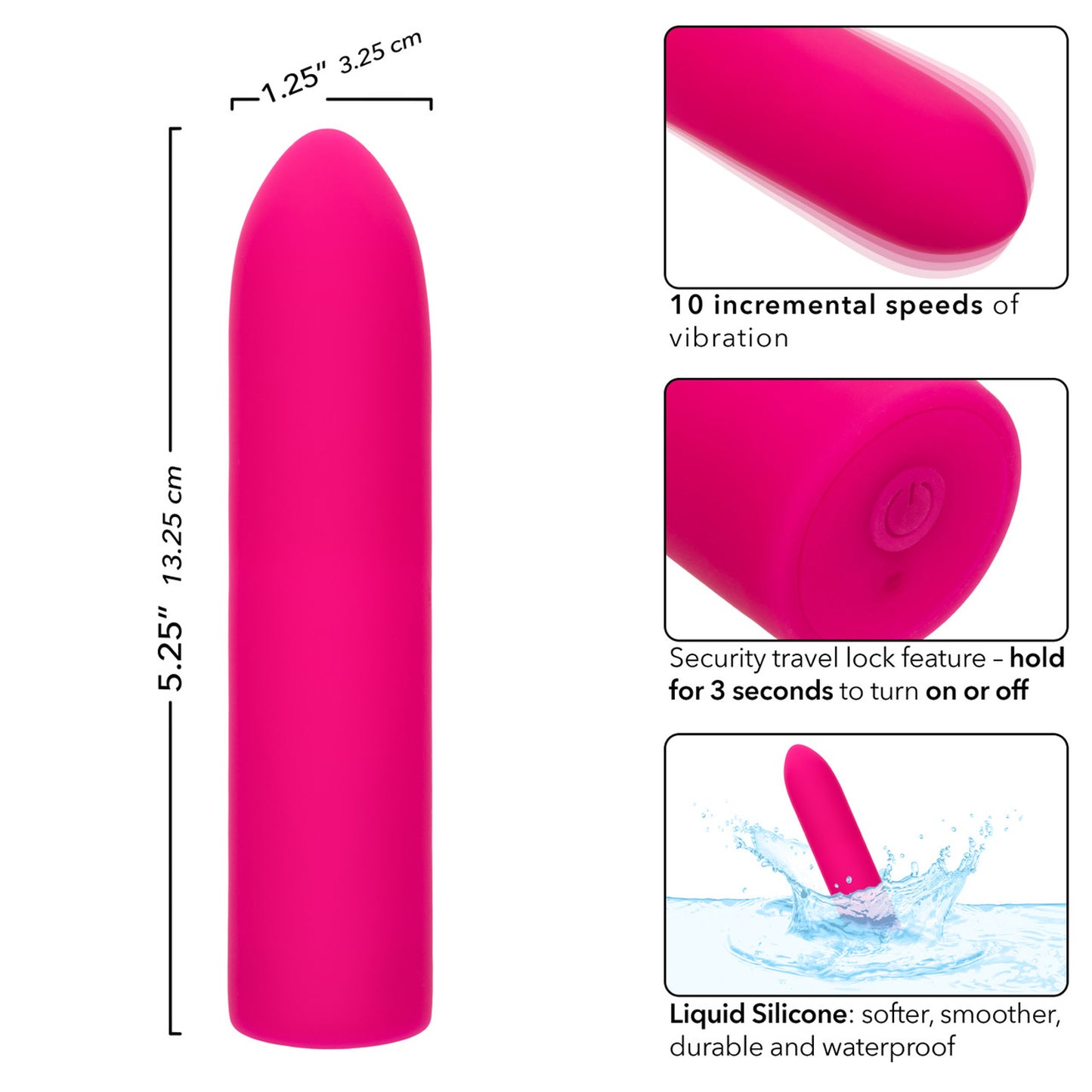 Rechargeable Classic Chic Mini - Pink