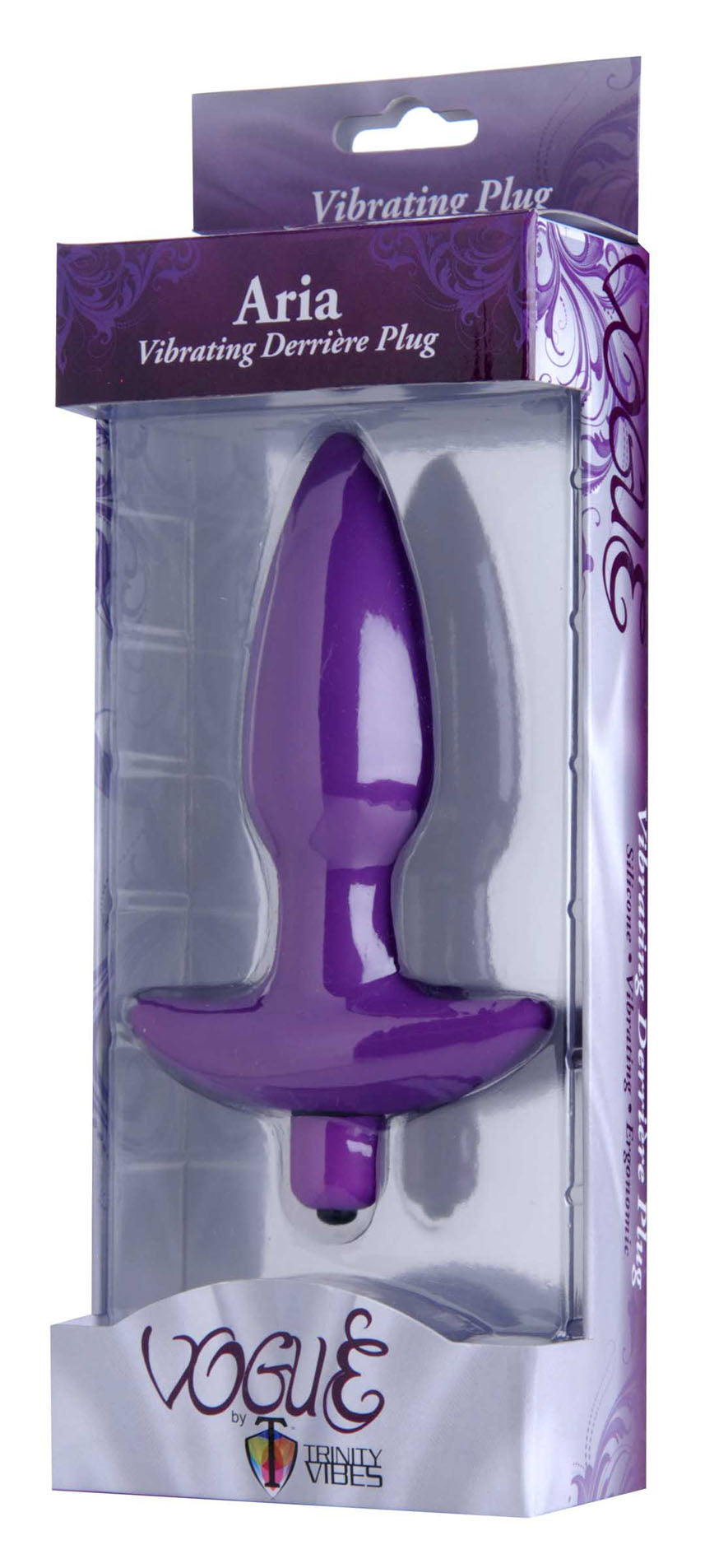 Aria Vibrating Silicone Anal Plug - Medium TV-AD330-MEDIUM