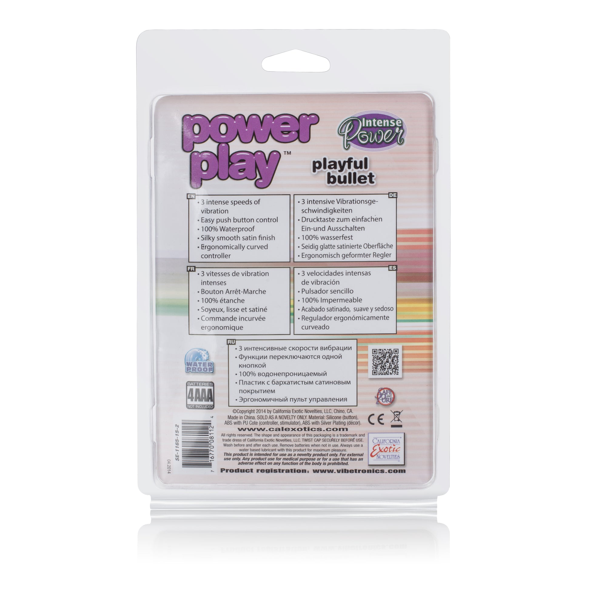 Power Play Playful Bullet - Purple SE1165152