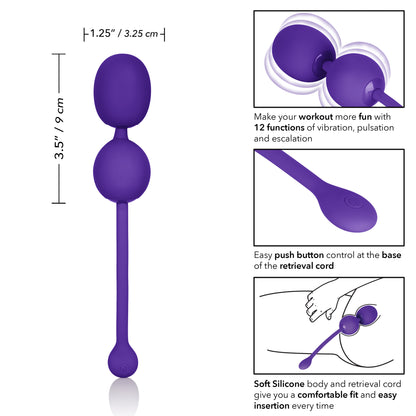 Rechargeable Dual Kegel - Purple SE1328152