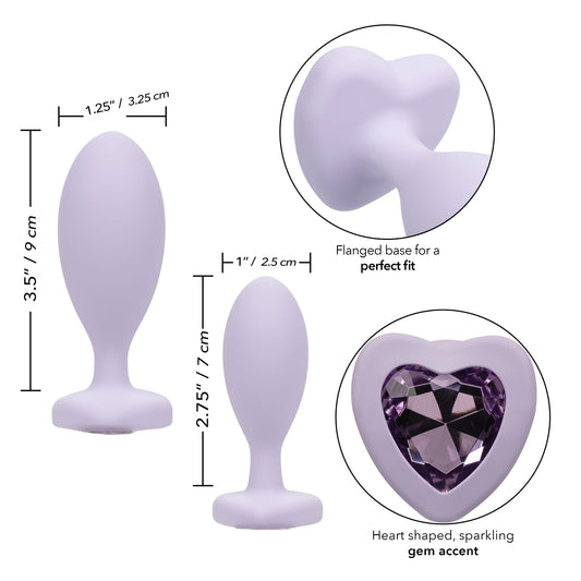 Love Crystal Booty Duo - Purple SE0004532