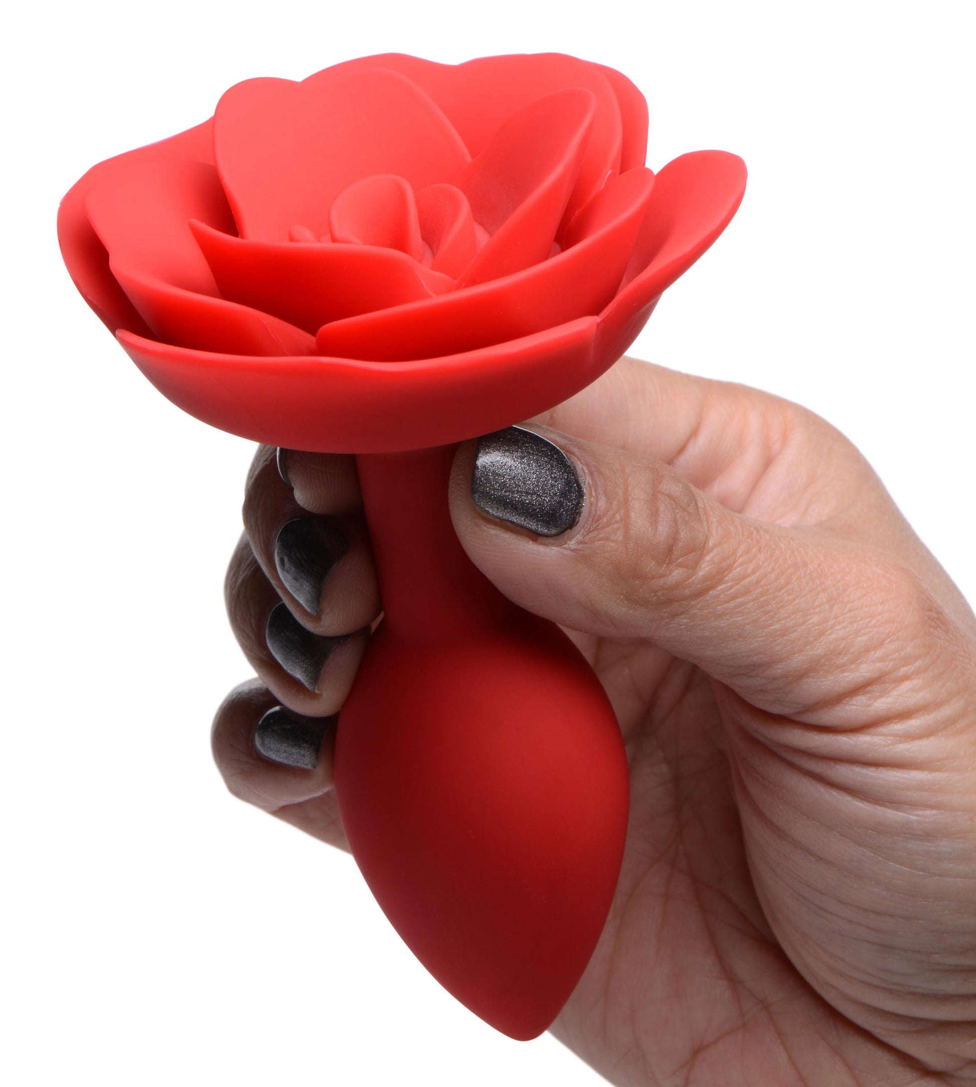 Booty Bloom Silicone Rose Anal Plug - Medium MS-AG613-MED