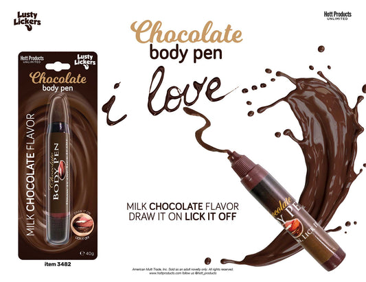 Milk Chocolate Body Pen HTP3482