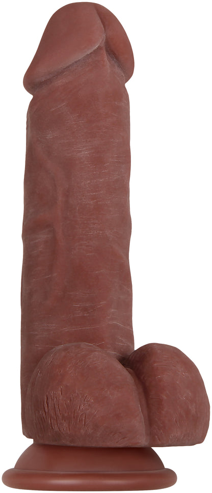 Real Supple Poseable Girthy Dark 8.5 Inch EN-DD-6238-2