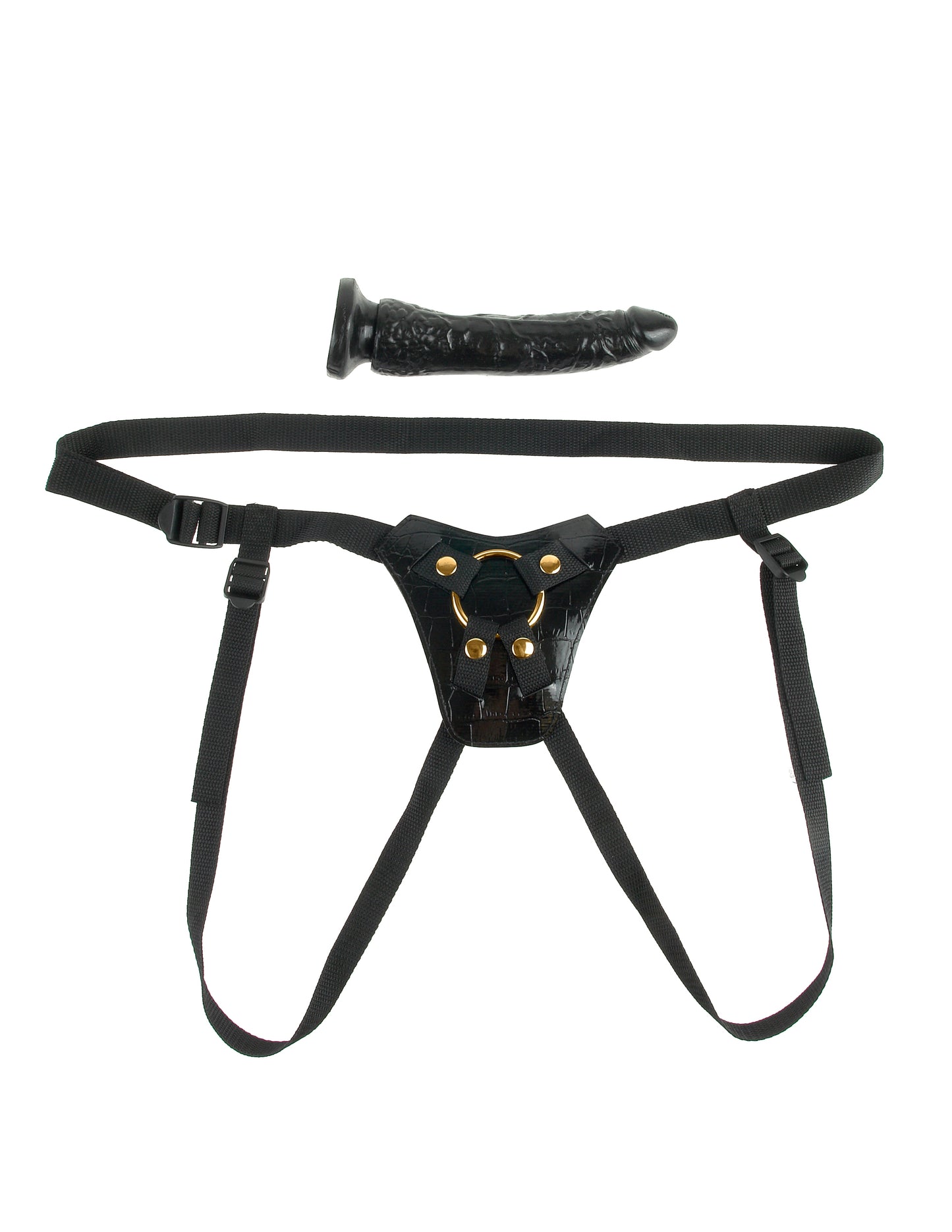 Fetish Fantasy Gold Designer Strap-on - Black PD3984-23