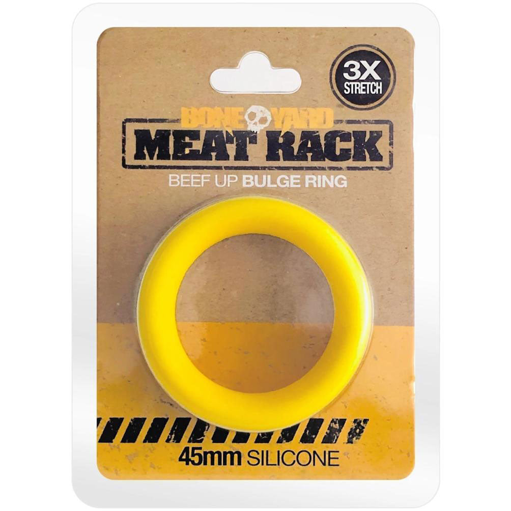 Meat Rack Cock Ring - Yellow BY-0324