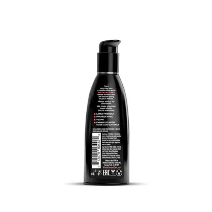 Aqua Birthday Cake Flavored Water Based Intimate Lubricant - 2 Fl. Oz.